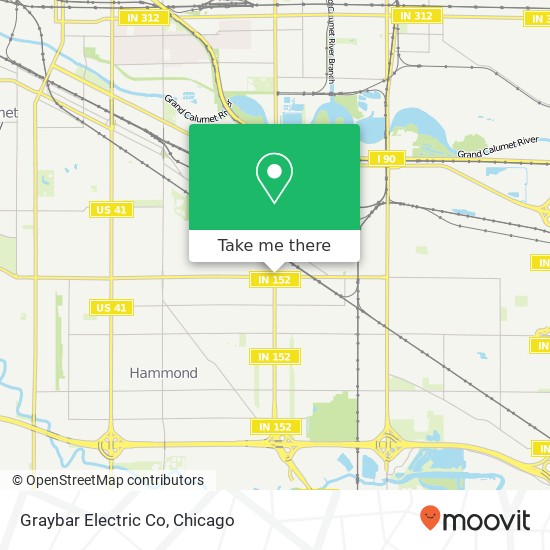 Graybar Electric Co map