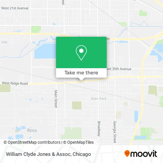 Mapa de William Clyde Jones & Assoc
