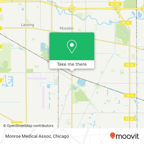 Monroe Medical Assoc map