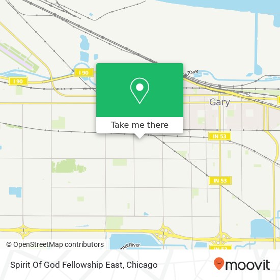 Spirit Of God Fellowship East map