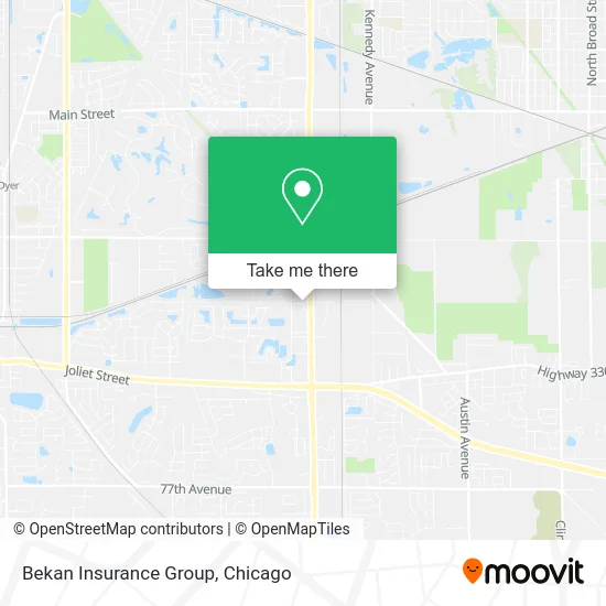 Bekan Insurance Group map