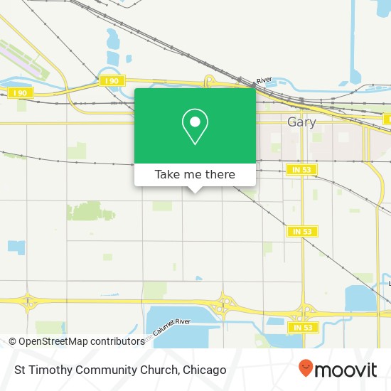 St Timothy Community Church map