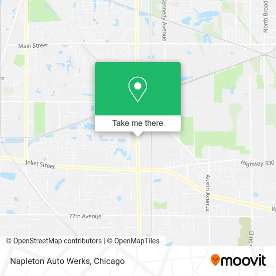 Napleton Auto Werks map