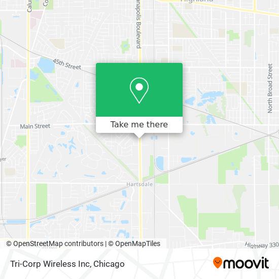 Tri-Corp Wireless Inc map