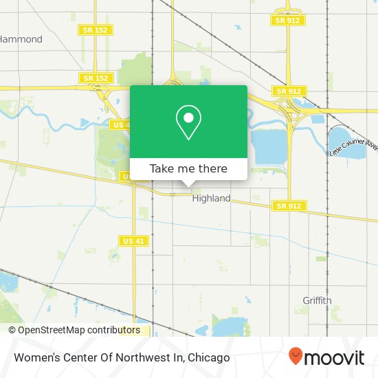 Women's Center Of Northwest In map