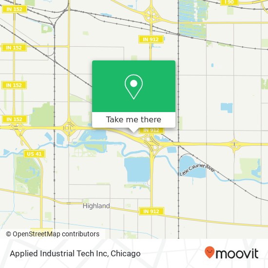 Applied Industrial Tech Inc map
