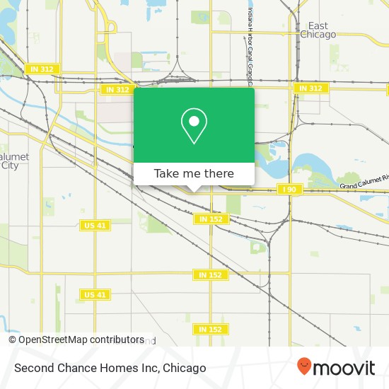 Mapa de Second Chance Homes Inc