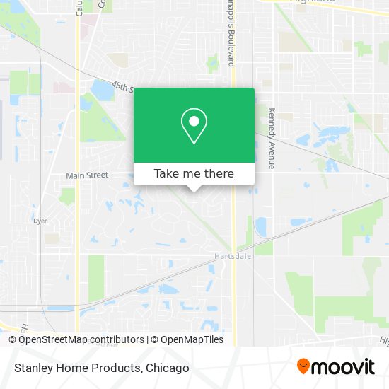 Stanley Home Products map