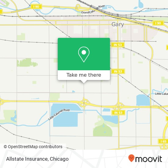 Allstate Insurance map