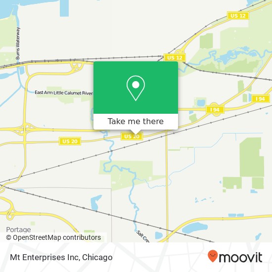 Mt Enterprises Inc map