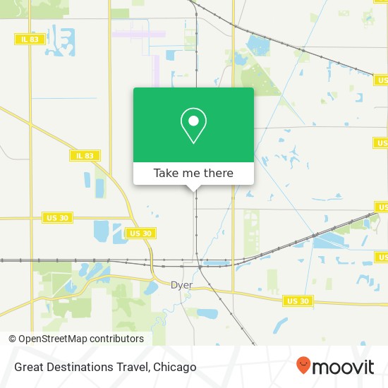 Mapa de Great Destinations Travel