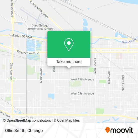 Ollie Smith map