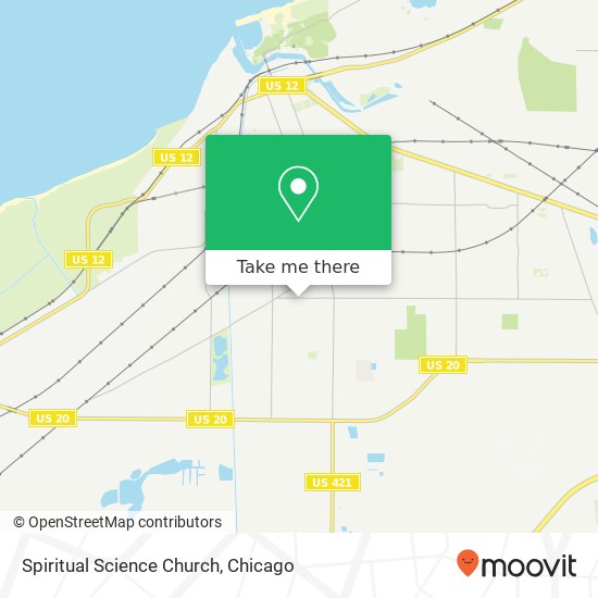 Spiritual Science Church map