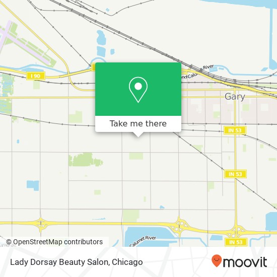 Lady Dorsay Beauty Salon map