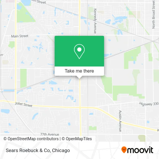 Sears Roebuck & Co map