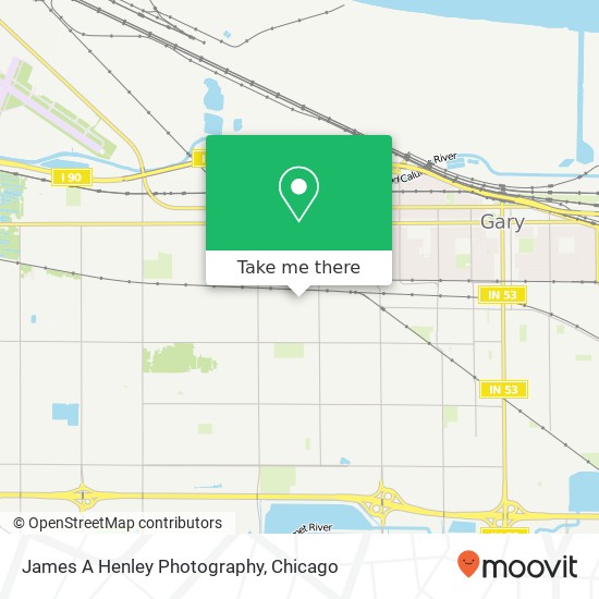 James A Henley Photography map