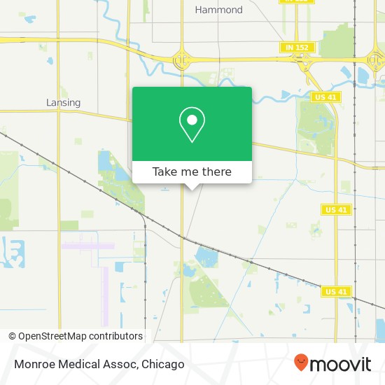 Monroe Medical Assoc map