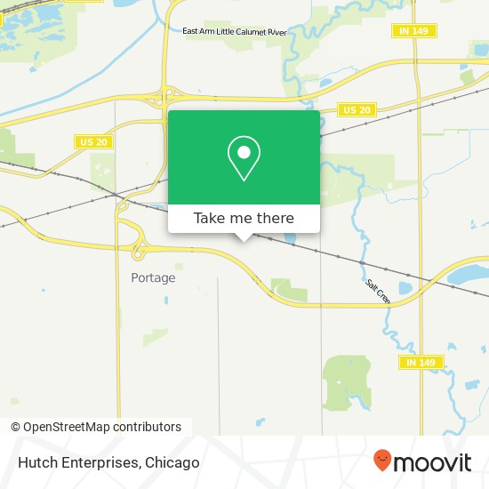 Hutch Enterprises map