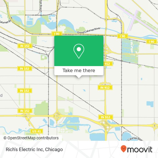 Rich's Electric Inc map