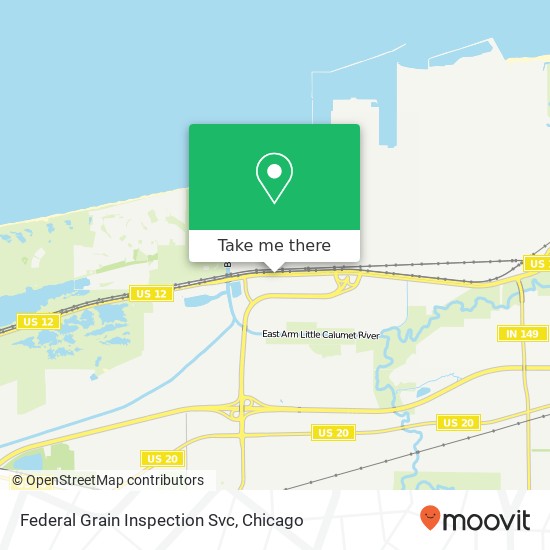 Federal Grain Inspection Svc map