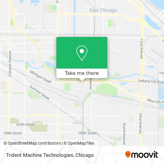 Trident Machine Technologies map