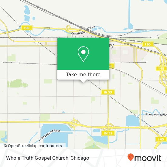 Mapa de Whole Truth Gospel Church