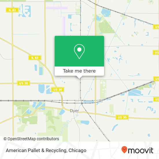 American Pallet & Recycling map