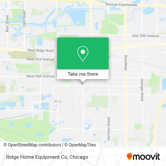 Ridge Home Equipment Co map