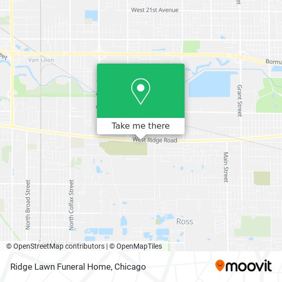 Ridge Lawn Funeral Home map