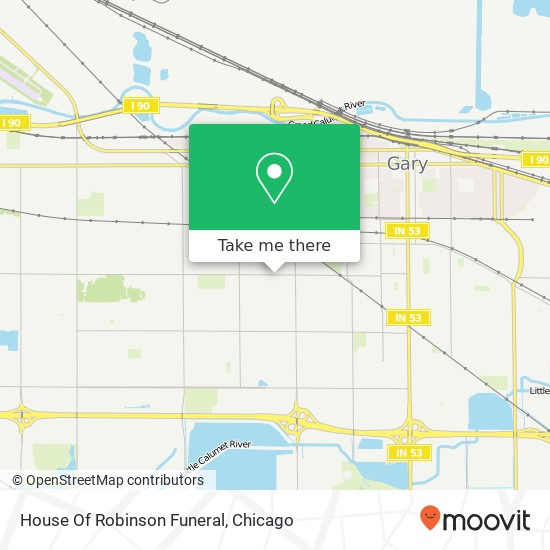 House Of Robinson Funeral map