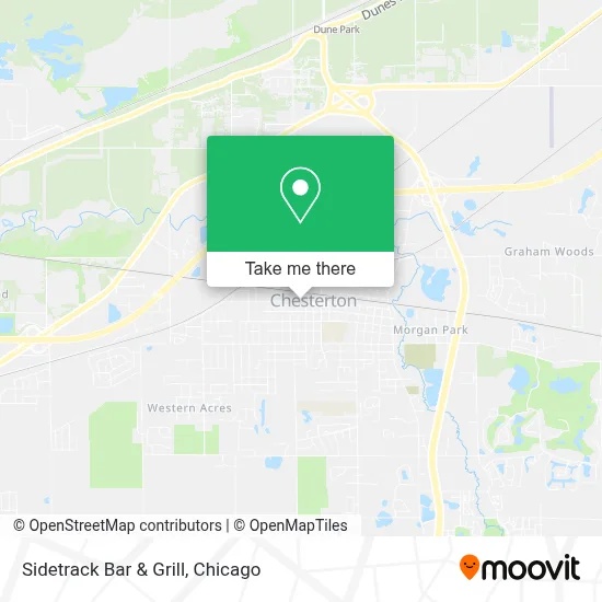 Sidetrack Bar & Grill map