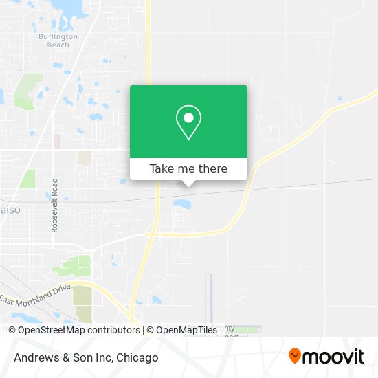 Mapa de Andrews & Son Inc