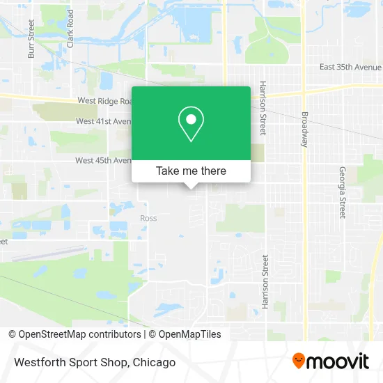 Westforth Sport Shop map