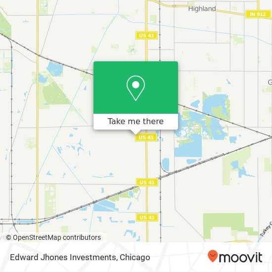 Edward Jhones Investments map