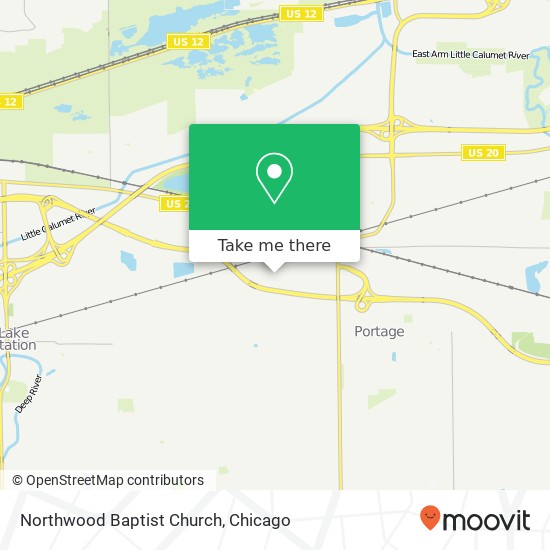 Mapa de Northwood Baptist Church