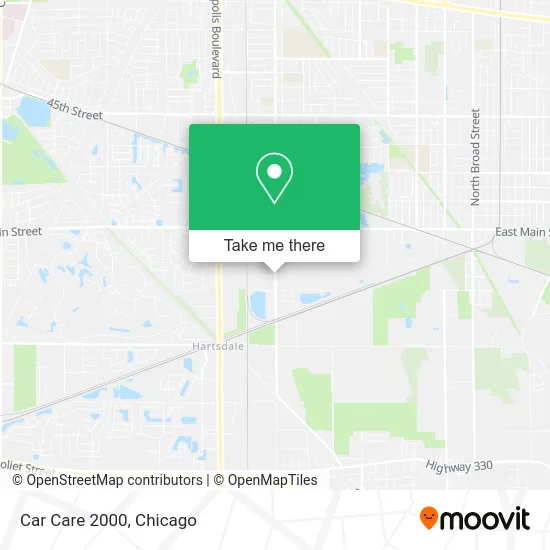 Car Care 2000 map