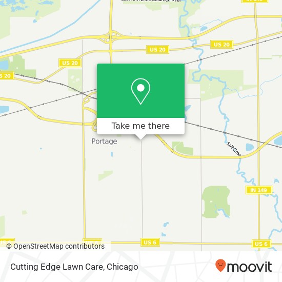 Cutting Edge Lawn Care map