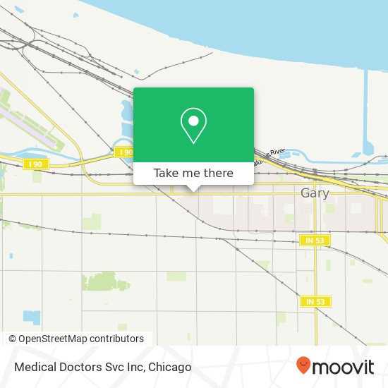 Medical Doctors Svc Inc map