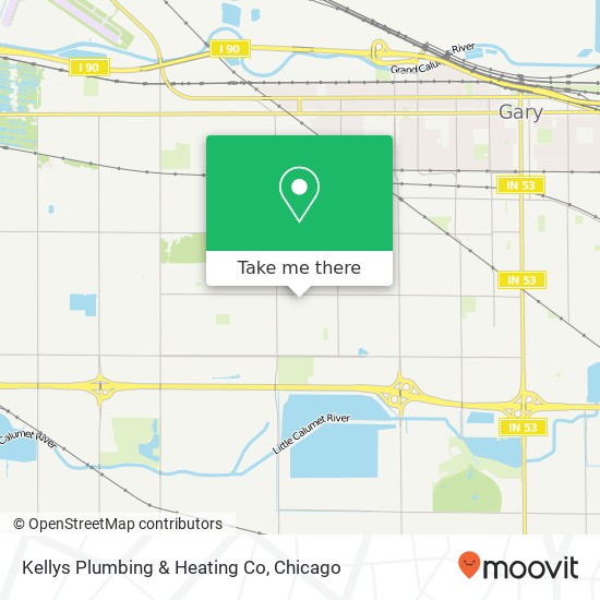 Mapa de Kellys Plumbing & Heating Co