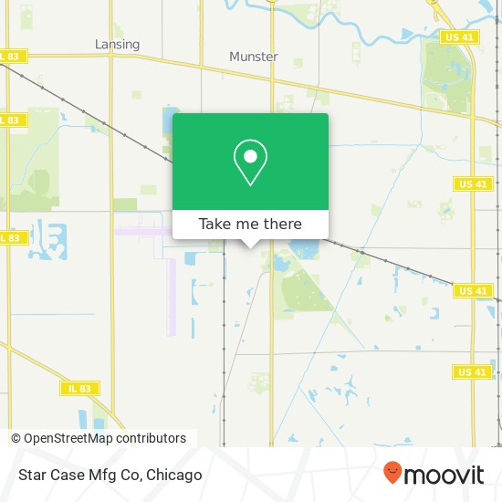 Mapa de Star Case Mfg Co