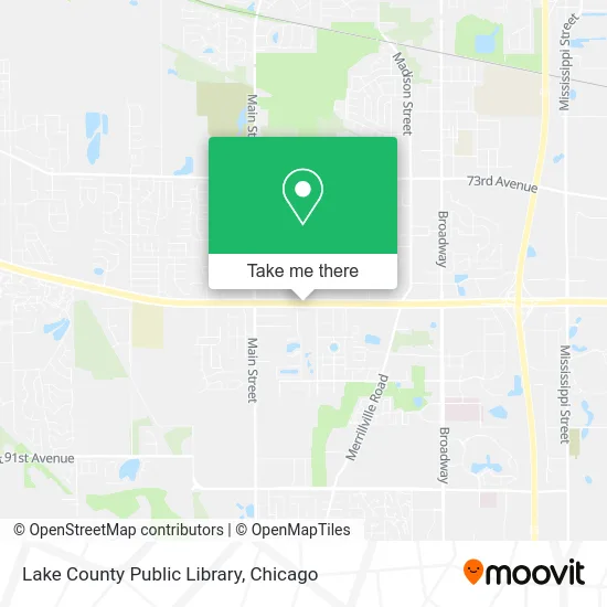 Lake County Public Library map