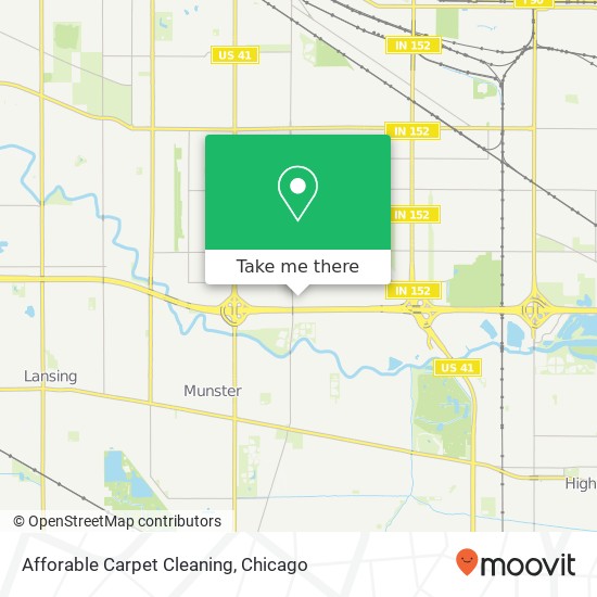 Mapa de Afforable Carpet Cleaning