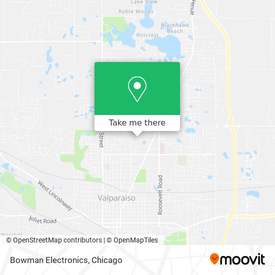 Bowman Electronics map