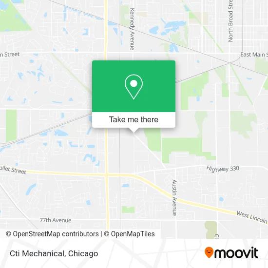 Cti Mechanical map
