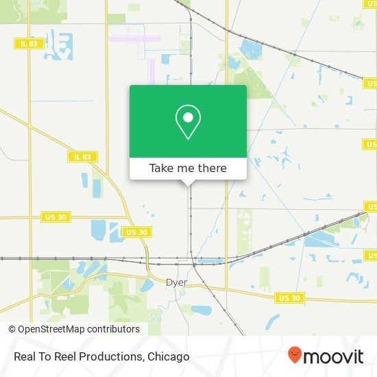 Real To Reel Productions map