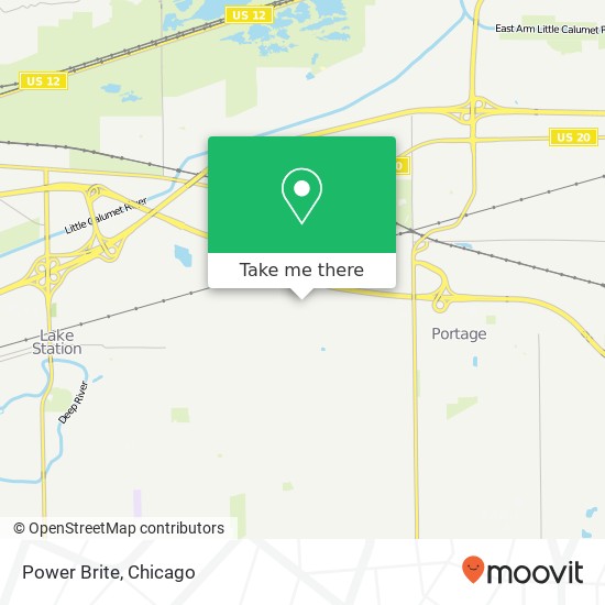 Power Brite map