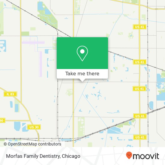 Morfas Family Dentistry map