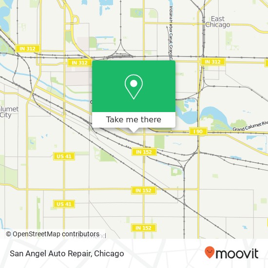 San Angel Auto Repair map