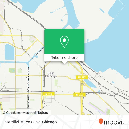 Merrillville Eye Clinic map