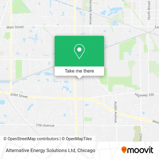 Alternative Energy Solutions Ltd map